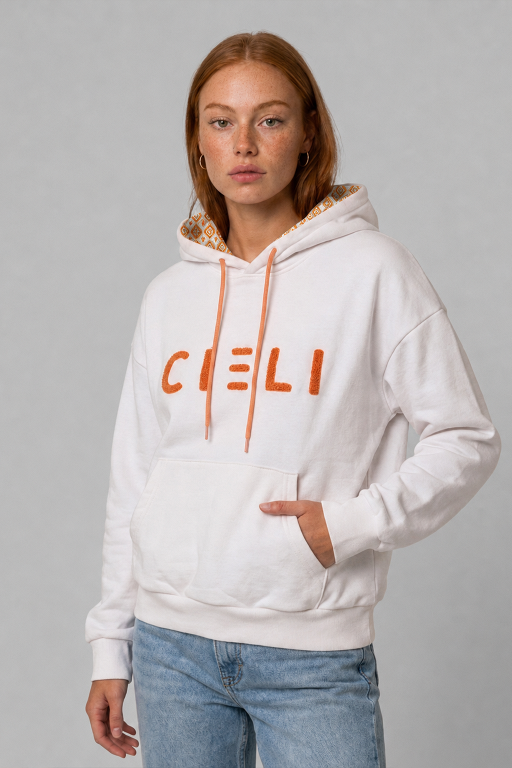 Front view of the Sunday Hoodie