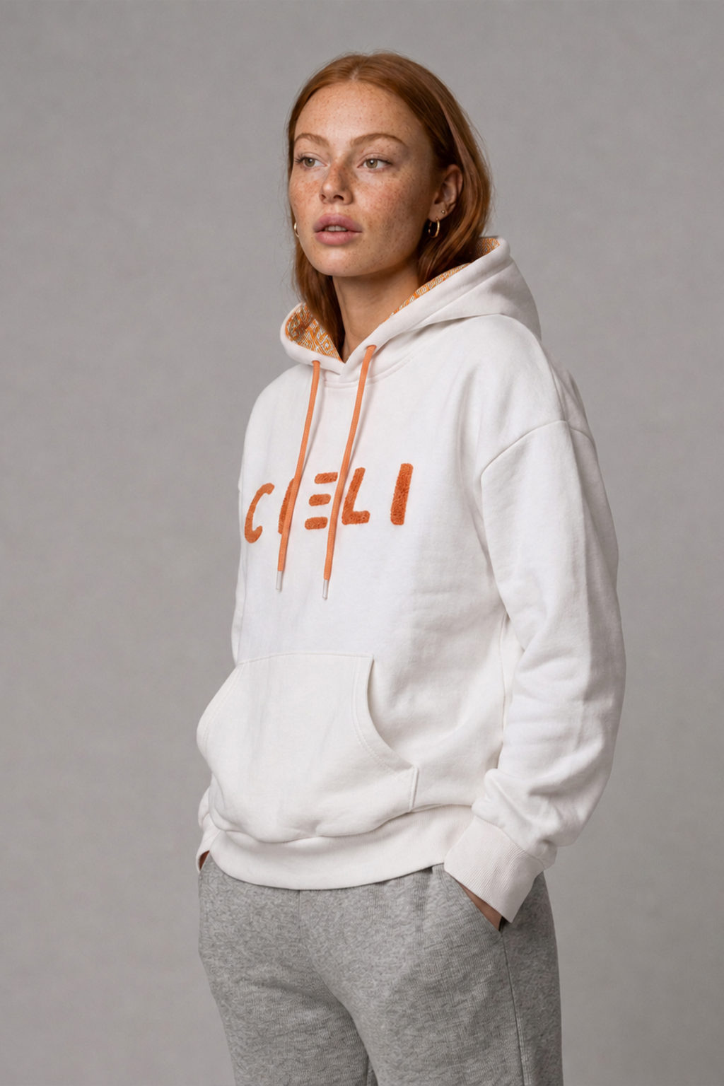 Side view of Sunday Hoodie